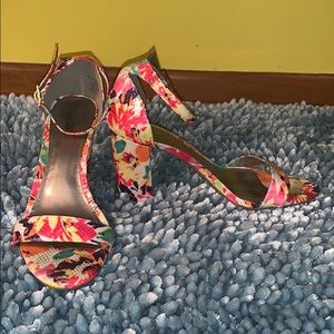 Floral heels